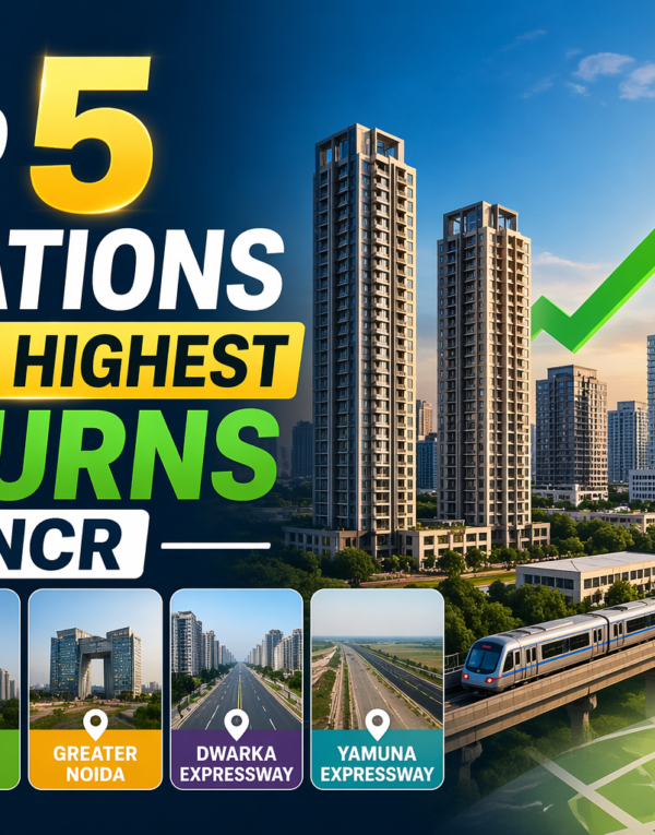 Top 5 Best Locations in NCR for High Returns in 2026 | Sunrise Estates
