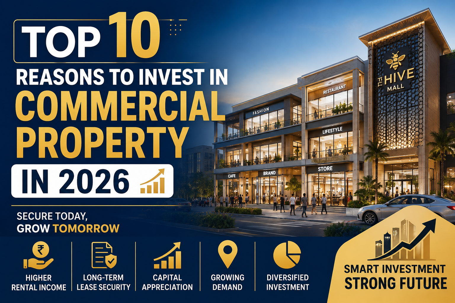 Top 10 Reasons to Invest in Commercial Property in 2026